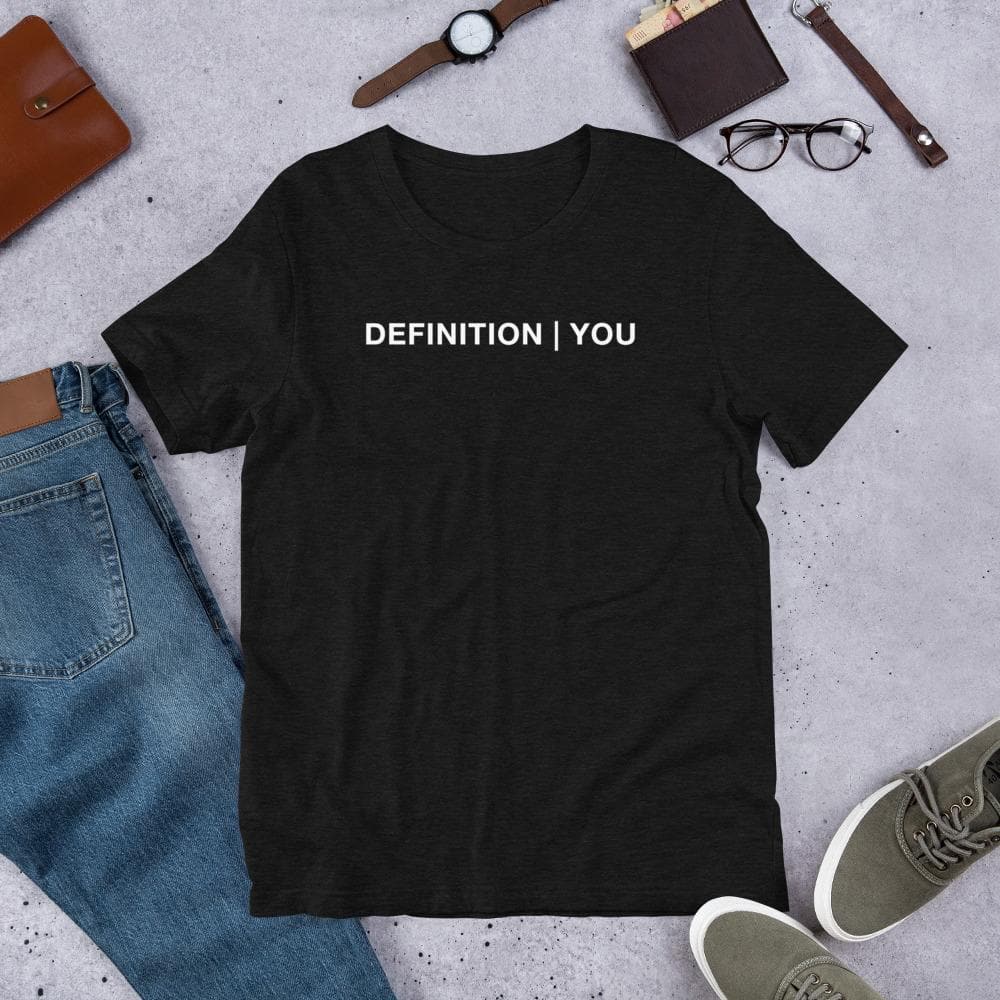 White Classic D|Y Unisex Side-Seamed Tee